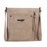 Wrangler Braided Concealed Carry Crossbody - Tan - by Montana West