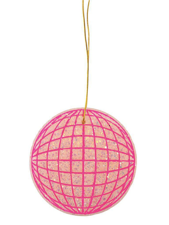 Pink Disco Ball Air Freshie -Cactus Blossom Scent - by Simply Southern