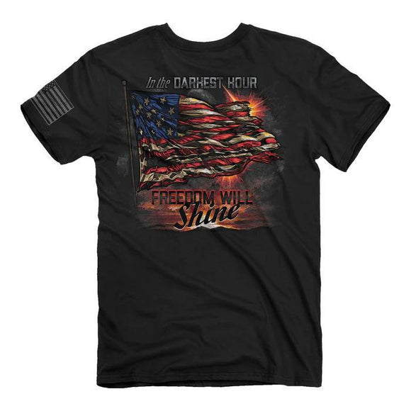 Freedom Shine (Men's Short Sleeve T-Shirt) by Buckwear