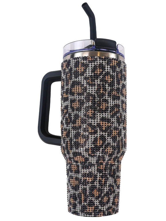 Leo Sequin - 40oz Tumbler - by Simply Southern