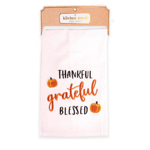Thankful Blessed Simply Towel - by Simply Southern