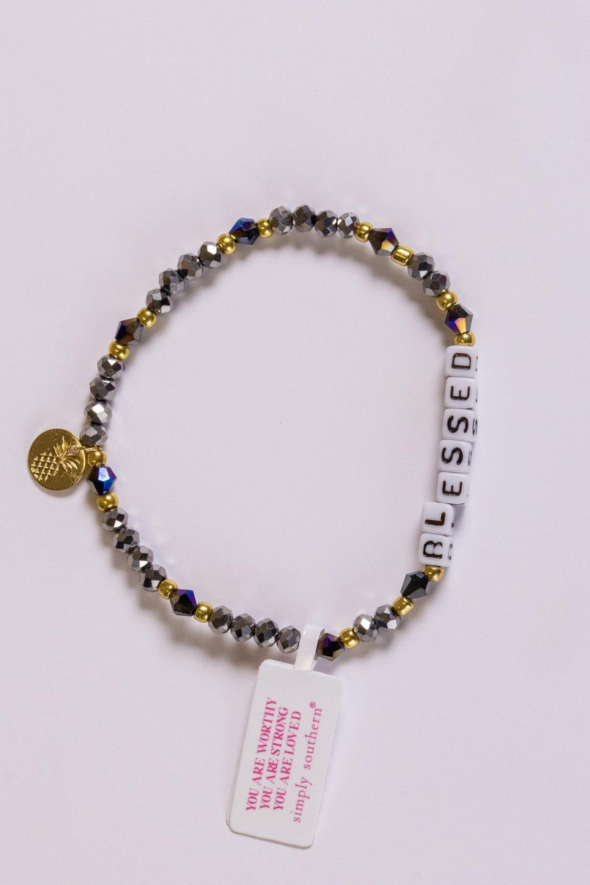 Simply Positive Bracelet - Blessed - by Simply Southern