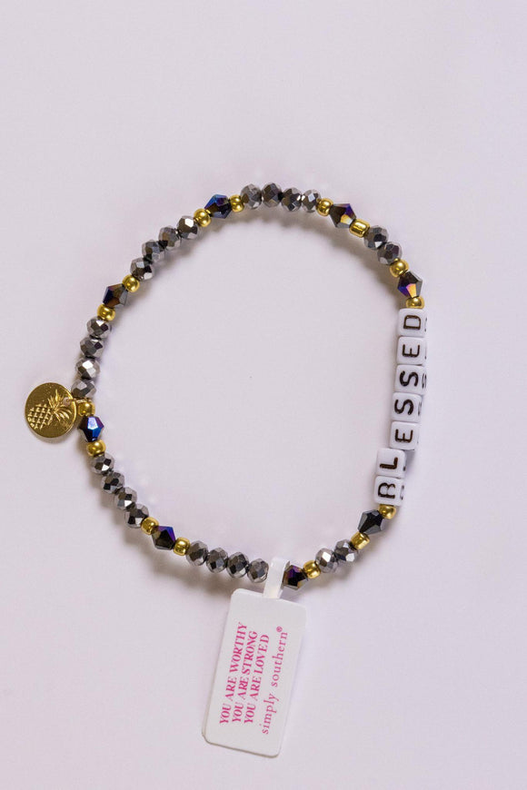 Simply Positive Bracelet - Blessed - by Simply Southern