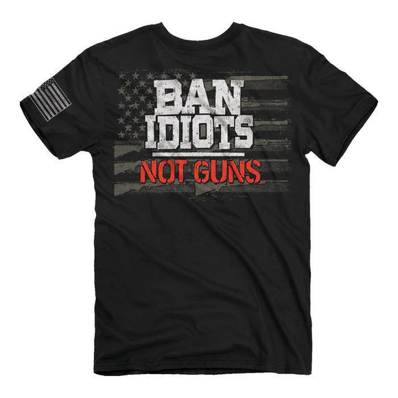 Idiots Flag (Men's Short Sleeve T-Shirt) by Buckwear