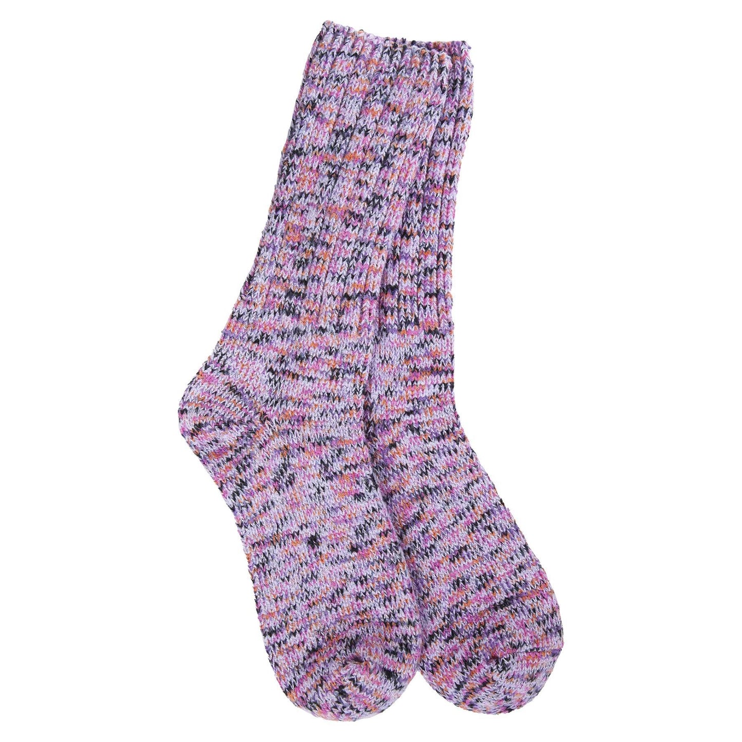 Weekend Ragg Crew - Lavender - by World's Softest Socks