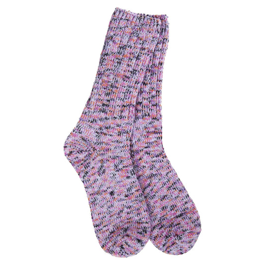 Weekend Ragg Crew - Lavender - by World's Softest Socks