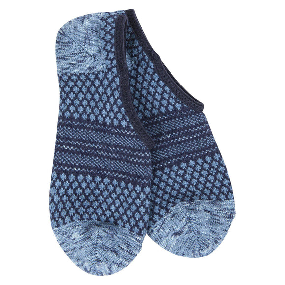 Weekend Gallery Footsie - Peacoat Multi - by World's Softest Socks