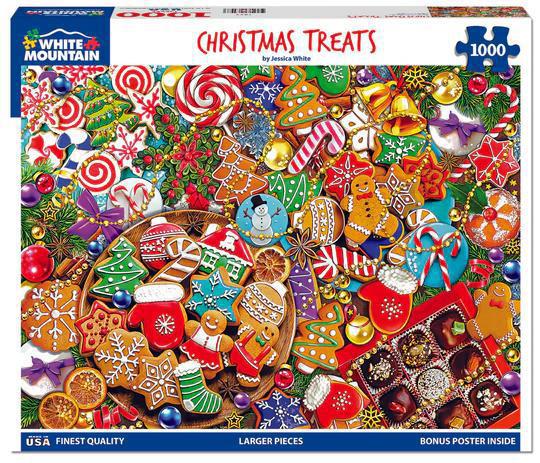 Christmas Treats Puzzle - 1000pc - by White Mountain