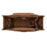 Wrangler Carry-All Large Tote Work Tote /Crossbody - Leopard - by Montana West
