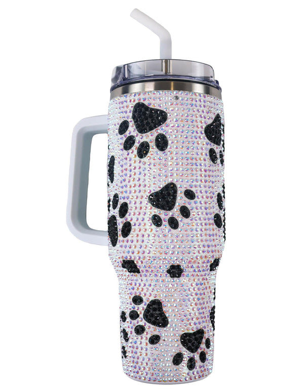 Paw Sequin - 40oz Tumbler - by Simply Southern