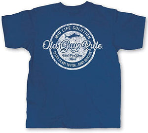 Mid Life (Men's T) by Old Guys Rule