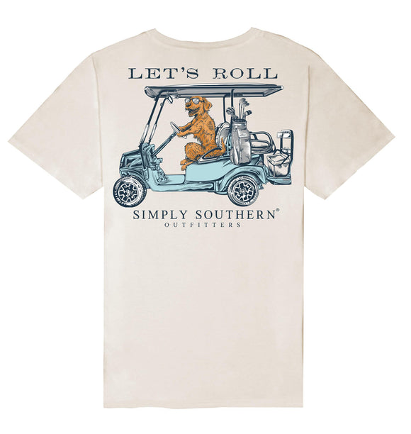 Let's Roll (Men's Short Sleeve T-Shirt) by Simply Southern