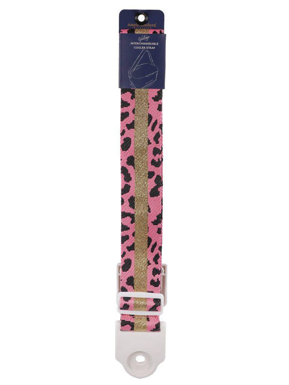 Pink Leo (Strap for Vintage Collection Cooler) by Simply Southern