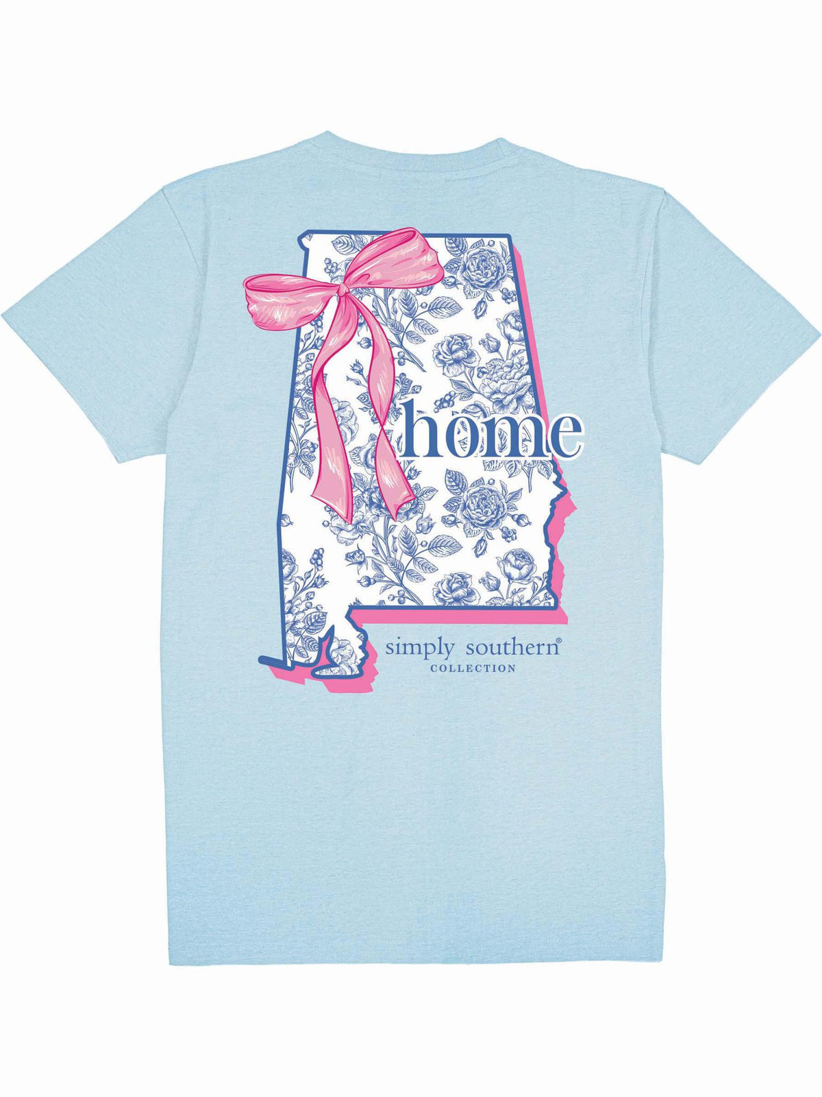 Home State AL (Short Sleeve T-Shirt) by Simply Southern