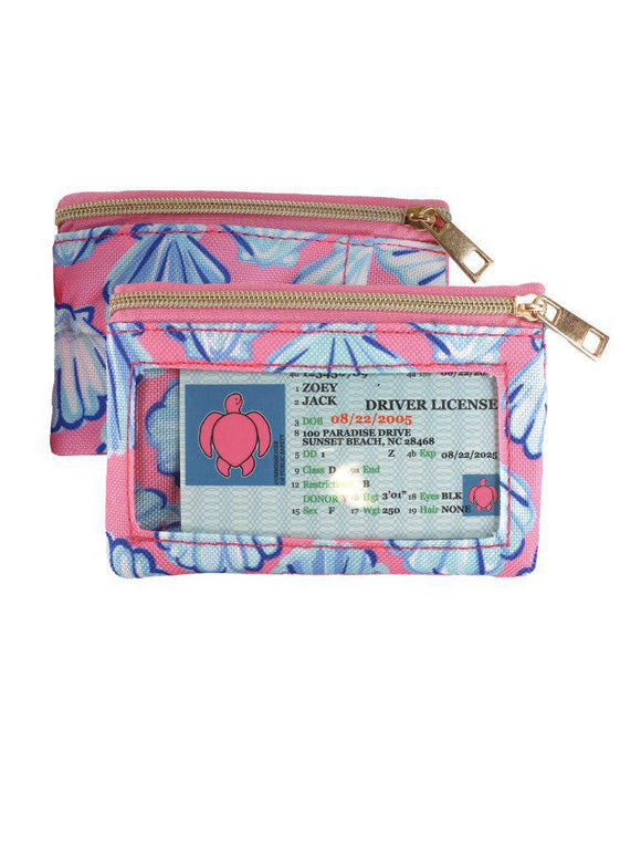 Zip Wallet ID Bag - Shell - by Simply Southern