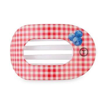 Round Medium Flat Hair Clip - Blueberry Farms  - By Teleties