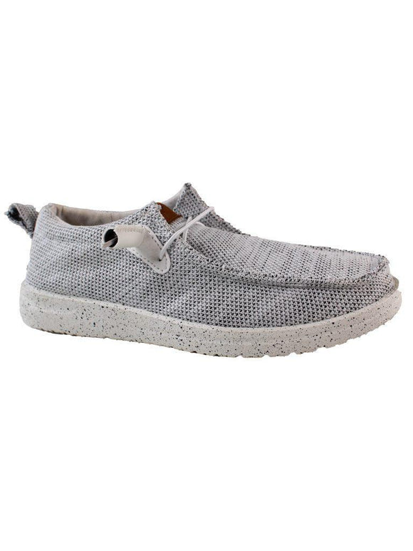 Multi Gray Fabric - Women's Slip on Shoes - by Simply Southern