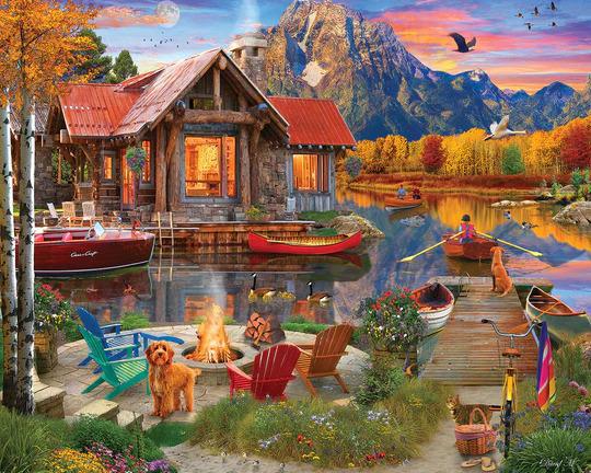 Family Retreat - 1000pc - by White Mountain