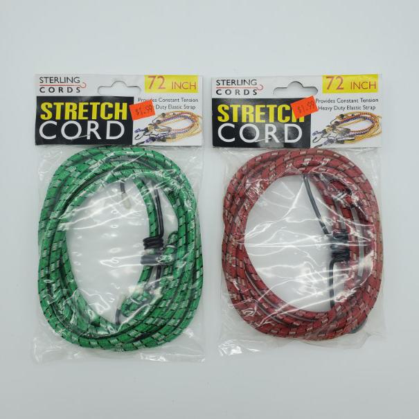 6 ft. Stretch Cord with Hooks