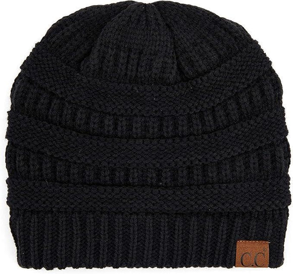 C.C Classic Beanie - Black