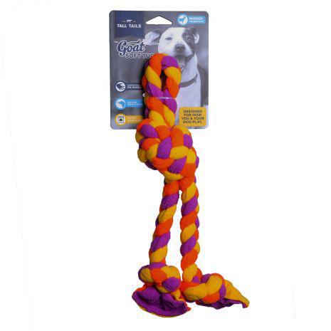 GOAT BRAIDED SOFT TUG DOG TOY by TALL TAILS®