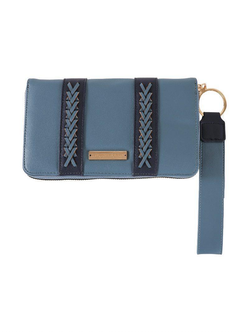 Vegan Leathe Wallet - Azur - by Simply Southern