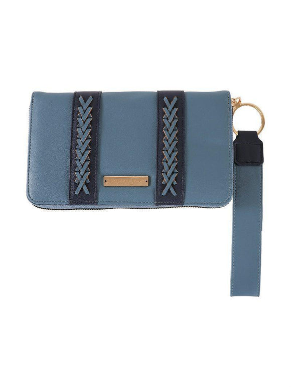 Vegan Leathe Wallet - Azur - by Simply Southern