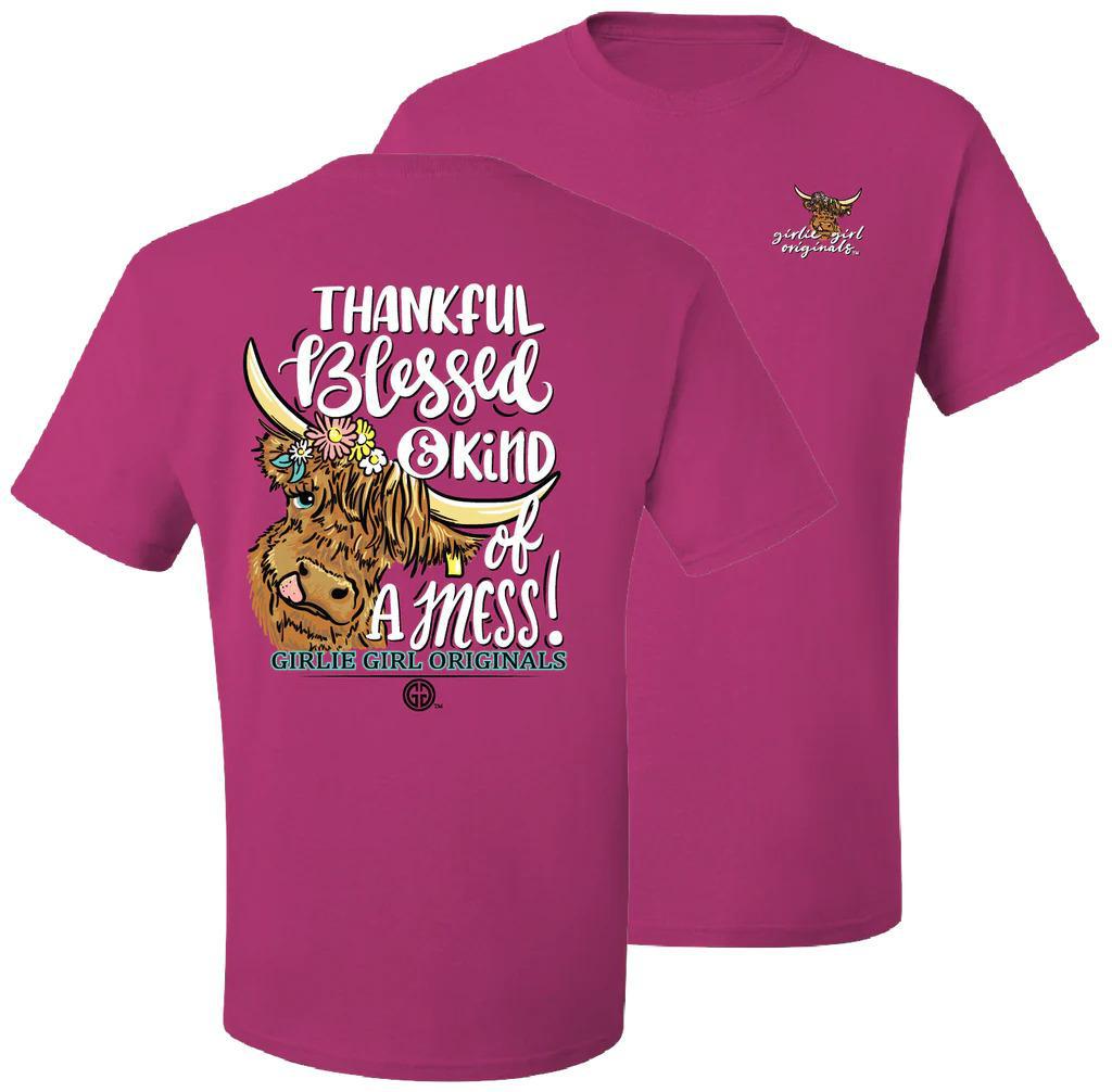 Thankful Blessed (Short Sleeve) by Girlie Girl Originals