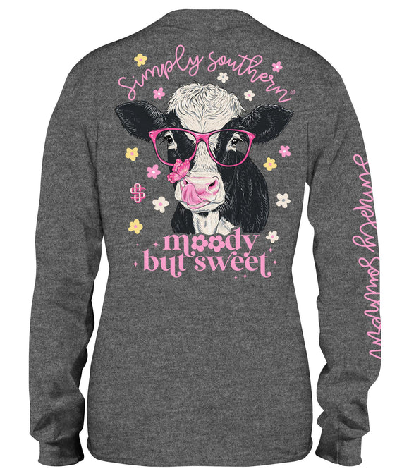 Moody but Sweet (Long Sleeve T-Shirt) by Simply Southern