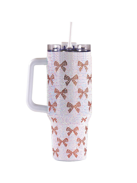 Bow Sequin - 30oz Tumbler - by Simply Southern