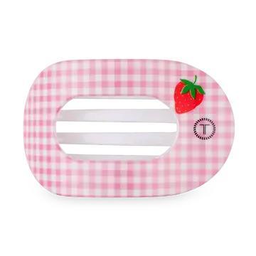 Round Medium Flat Hair Clip - Handpicked  - By Teleties
