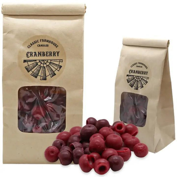 Cranberry 3 oz Bag Wax Melts - by Classic Farmhouse Candles