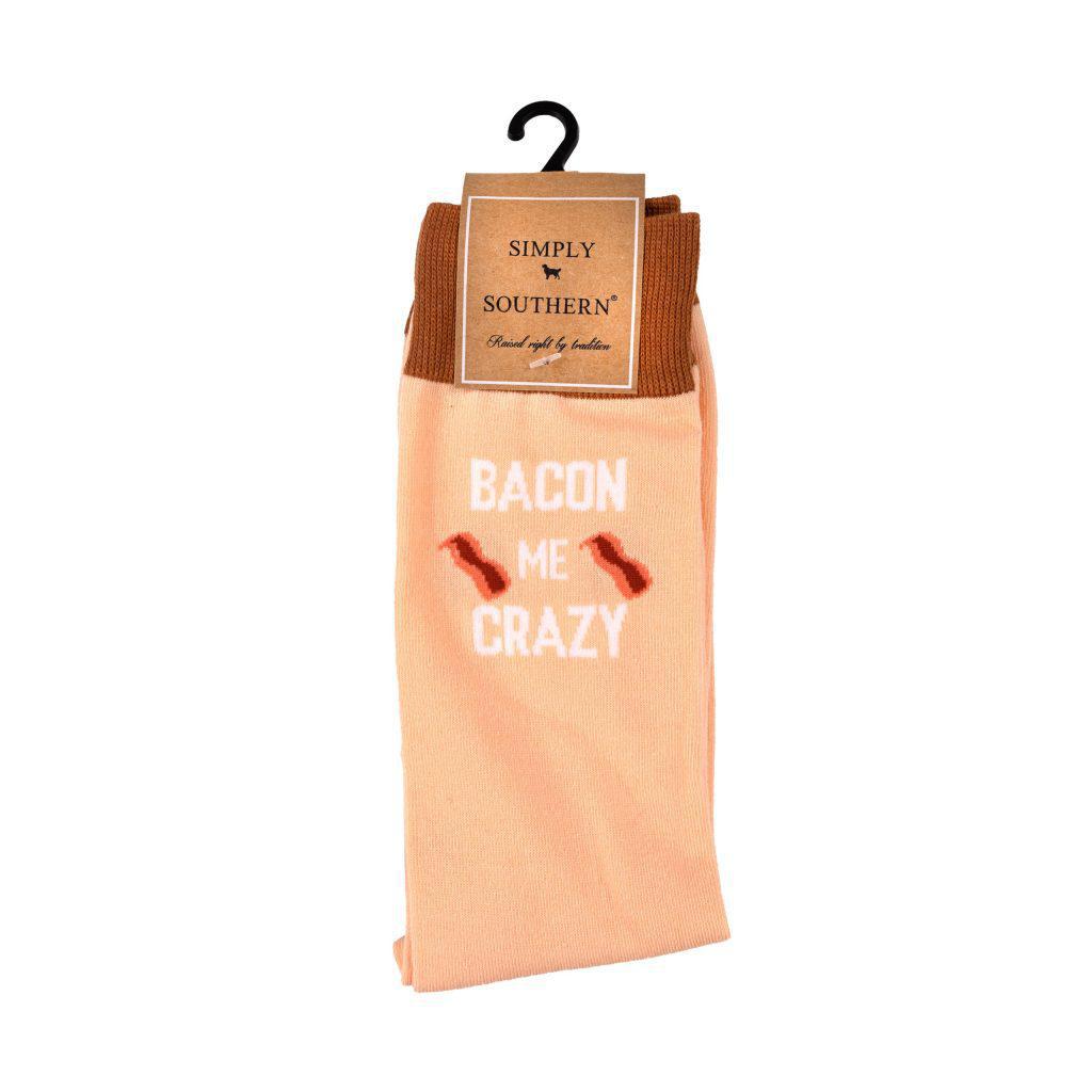 Men Simply Socks - Bacon Me - by Simply Southern