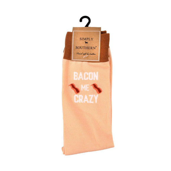 Men Simply Socks - Bacon Me - by Simply Southern