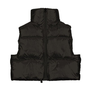 Women's Puffy Vest - Metallic Black - by Simply Southern