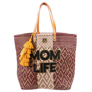 Calabash Tote Bag - Mom Life- by Simply Southern