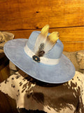 "Blue Moon"- Unique Hats by Jo