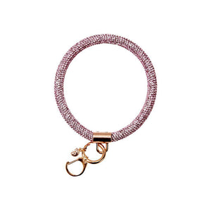 Rhinestone Bangle - Pink - by Simply Southern