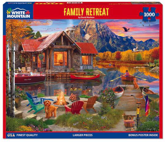 Family Retreat - 1000pc - by White Mountain