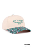 Put it on my Husband's Tab - Baseball Cap - by Zenana