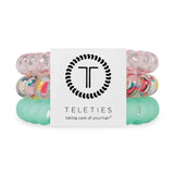 Spring Splash Hair Ties - Large - By Teleties