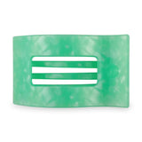 Flat Large Rectangle Hair Clip - Spring Splash - By Teleties