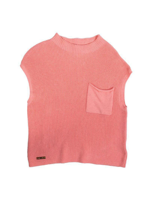 Knit Breeze Top - Salmon - by Simply Southern