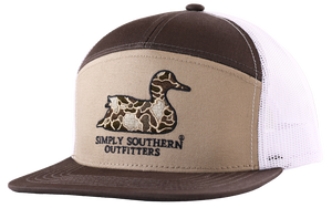 Camo Duck - Men's Curved Baseball Cap - by Simply Southern