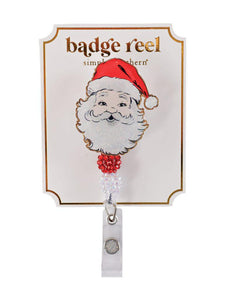 Badge Reel - Santa - by Simply Southern