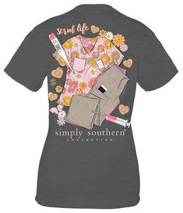 Scrub Life (Short Sleeve T-Shirt) by Simply Southern