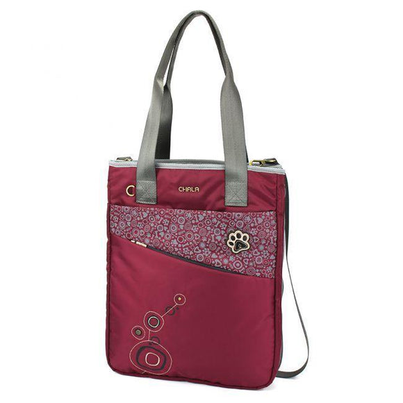 Venture Zip Around Tote - Pawprint - by Chala