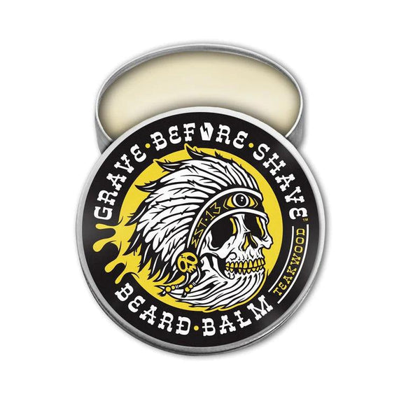 Teakwood Beard Balm - by Grave Before Shave