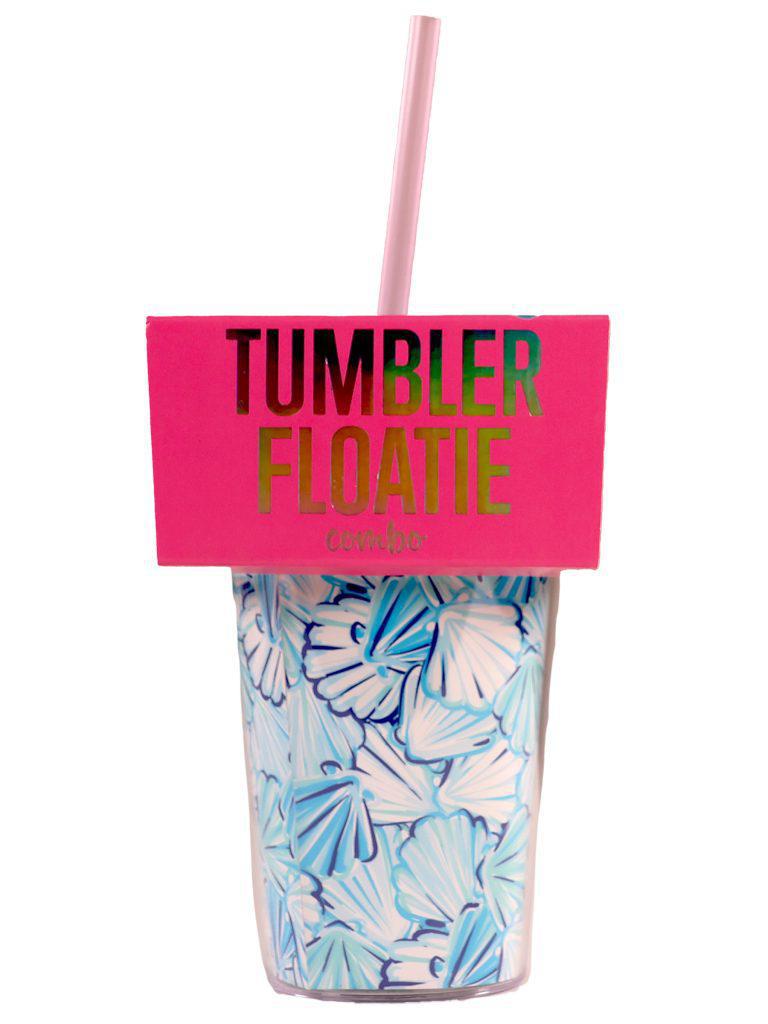 Shell - Plastic Tumbler with Float - by Simply Southern