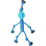 Knotted Doll Dog Pull Toy with Center Ball - by Duke's